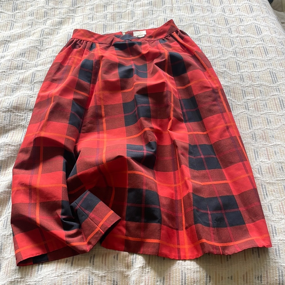 Kate Spade Plaid Skirt